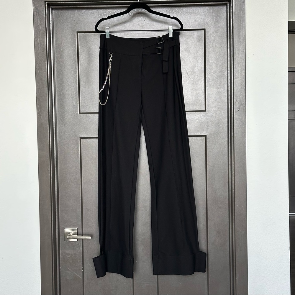 I.AM.GIA | chain and buckle detail trousers - Picture 2 of 8